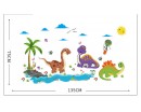 Cute Dinosaurs Playing